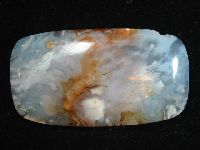 Plume Agate Cabochon image