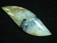 Plume Agate Cabochon image