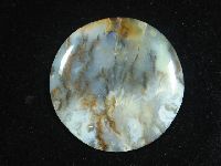 Plume Agate Cabochon image